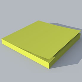 Post It 3D Object | FREE Artlantis Objects Download